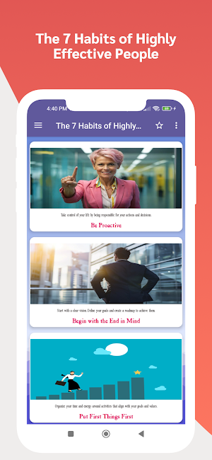 7 Effective Habits Screenshot 0