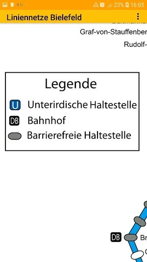 LineNetwork Bielefeld Screenshot 2