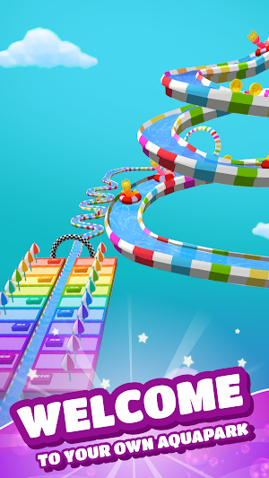 My Aquapark: Fun Race! Screenshot 1