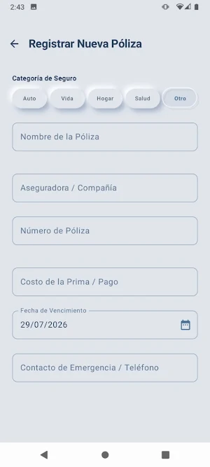 SeguroSeguro: Mis Pólizas Screenshot 1