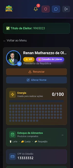 Mega Brasil Simulador Screenshot 1