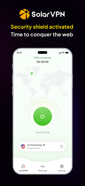 SolarVPN: Elite Security Screenshot 0