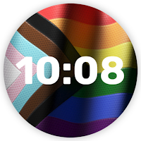 Progress Pride Flag Watch Face