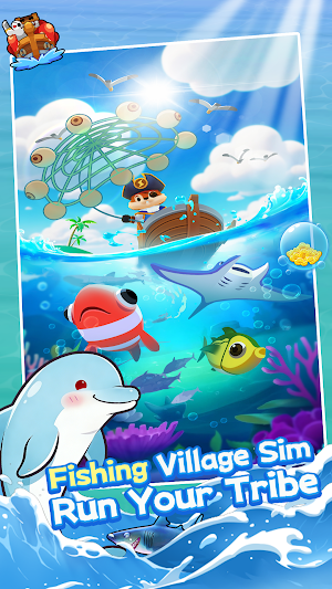 Happy Fish:catch hungry shark Screenshot 0