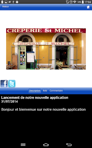 Crêperie St Michel Screenshot 1