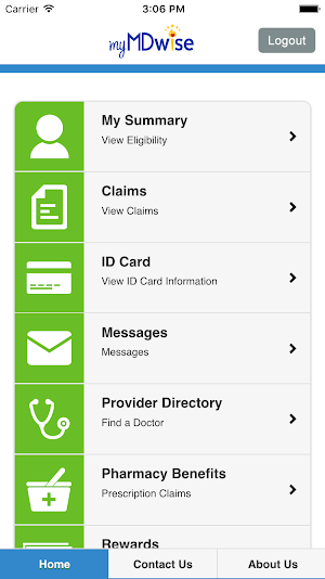 myMDwise Screenshot 2