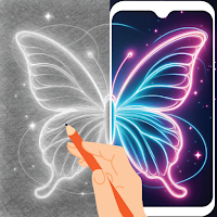 Draw Butterfly Trace & Sketch