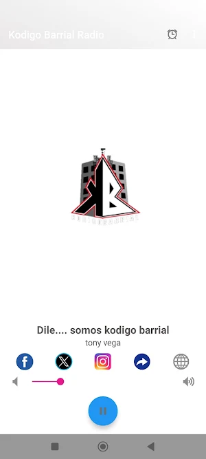 Kodigo Barrial Radio Screenshot 0