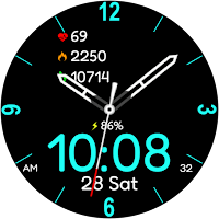 Hybrid Sport FY01 Watch face