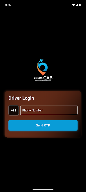 Yours Cab Partner Screenshot 1