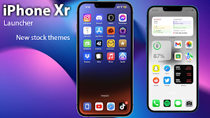 iPhone XR Launcher For Android Screenshot 1