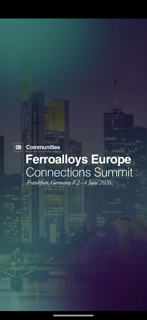 Ferroalloys Europe 2026 Screenshot 0