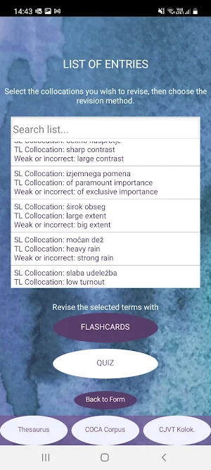 ColloQUIZ Screenshot 1