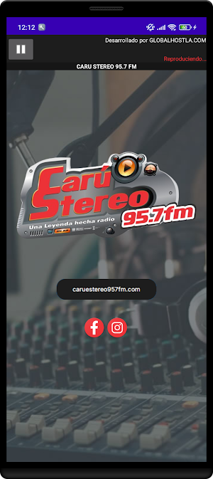 CARÚ STEREO 95.7 FM Screenshot 1