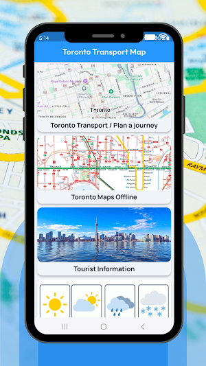 Toronto Subway Map 2025 Screenshot 0