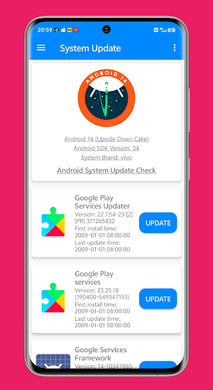 System Update Screenshot 0