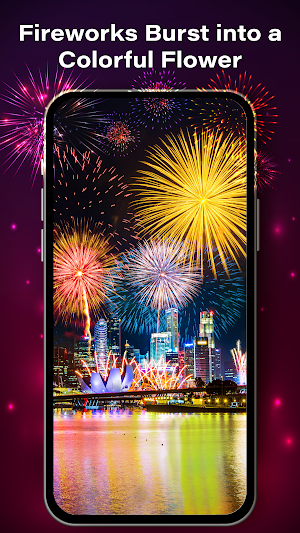 Firework Simulator & Wallpaper Screenshot 2