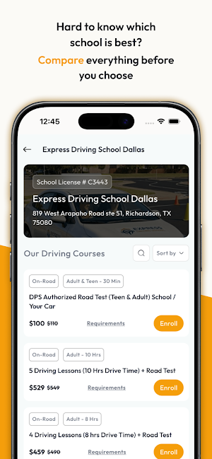 Drivers Lesson: Driving School Screenshot 1