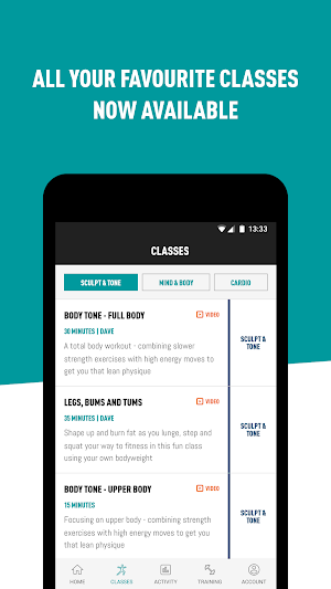 PureGym Screenshot 2