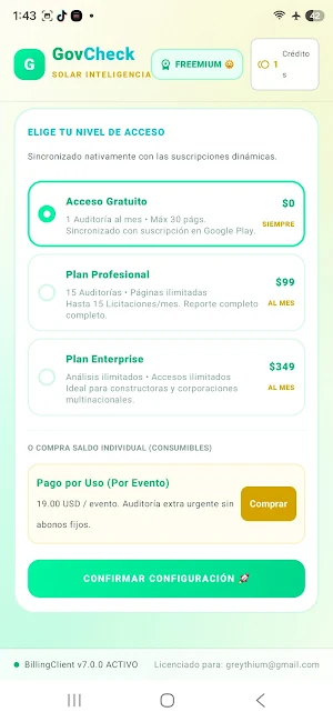 GovCheck AI Screenshot 3