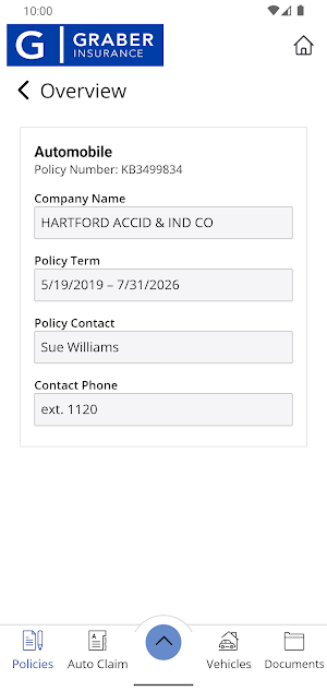 Graber Insurance Inc Screenshot 3