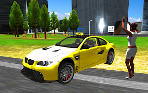 Taxi Town Driving Simulator Screenshot 2