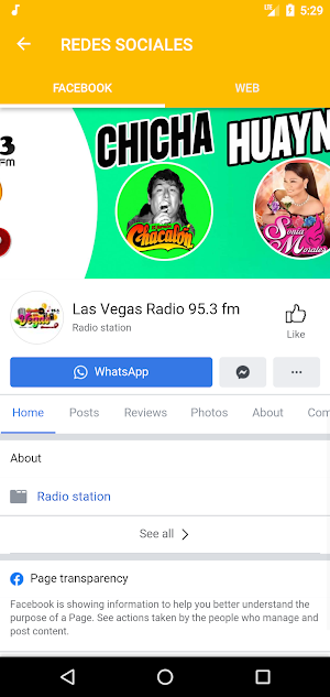 RADIO LAS VEGAS AUCAYACU Screenshot 3