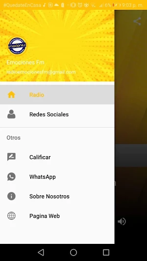 Emociones FM Screenshot 2