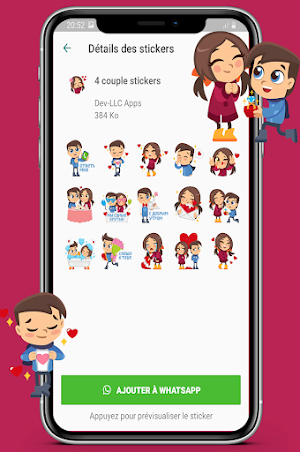 couple love stickers 2022 Screenshot 2