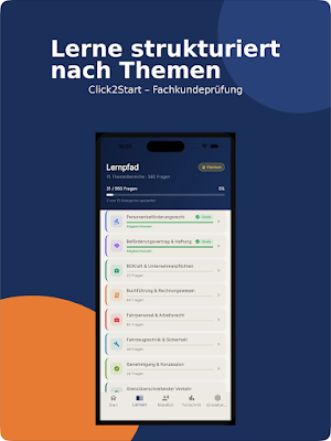 Click2Start - Fachkunde Screenshot 1