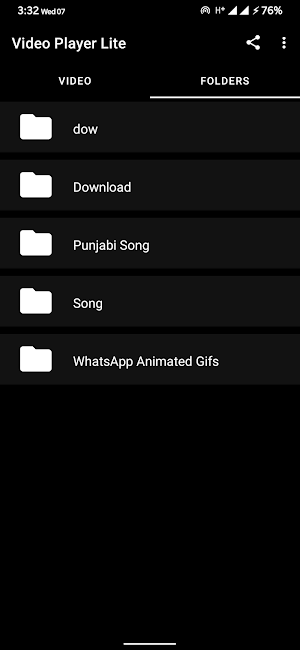 Video Player Lite Screenshot 2