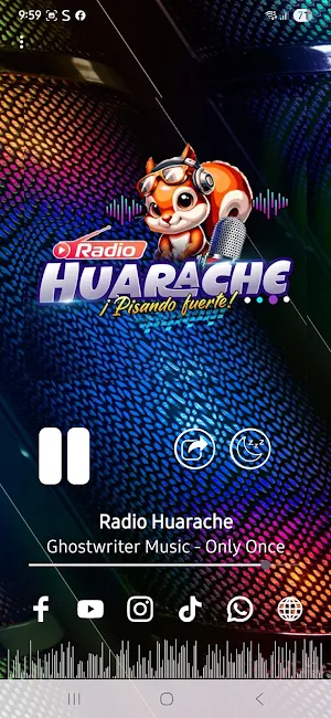 Radio Huarache Screenshot 1