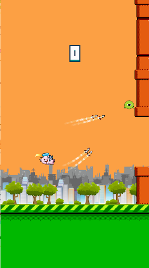 Awesome Pocket Rocket Pig Screenshot 1