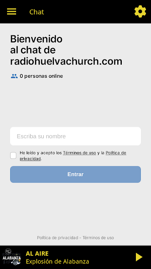 Radio Huelva Church Screenshot 2