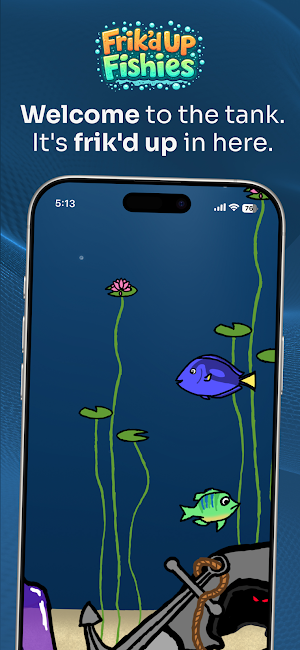 SK Club: Frik'd Up Fishies Screenshot 0