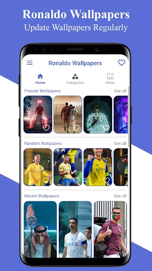Soccer Ronaldo Wallpapers 4K Screenshot 0