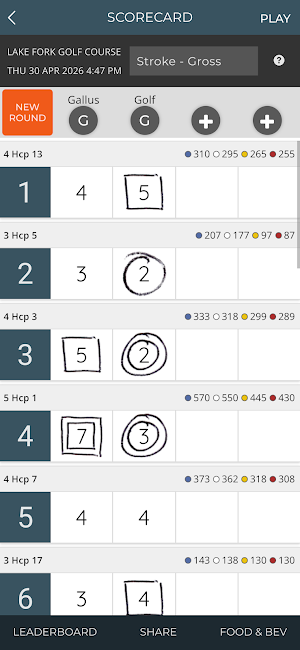 Lake Fork Golf Course Screenshot 1