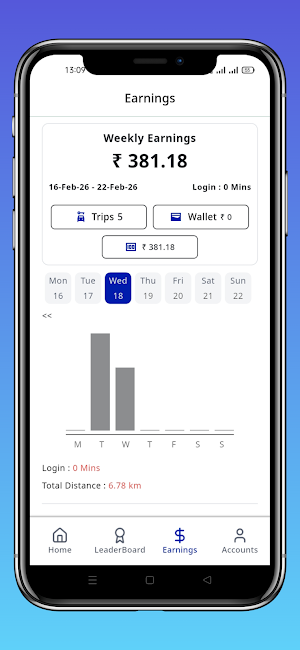 Just Ryde Partner Screenshot 1