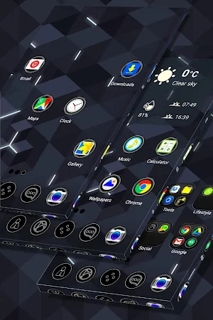 Black Icons Free screenshot 5