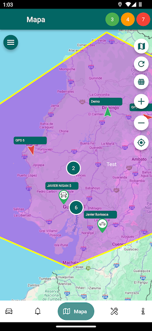 Vision Segura GPS EC PRO Screenshot 2
