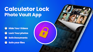 Calculator Lock Photovault App Screenshot 0