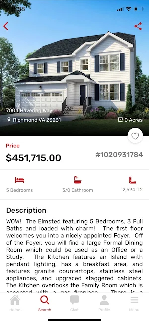 CasasRVA Screenshot 2