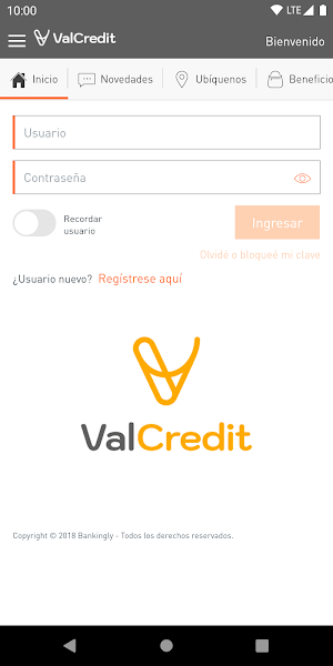 ValCredit Screenshot 0