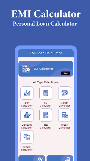 LoanEasy - EMI Loan Calculator Screenshot 2