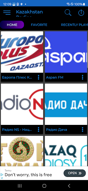 Kazakhstan Radio + Recorder Screenshot 0