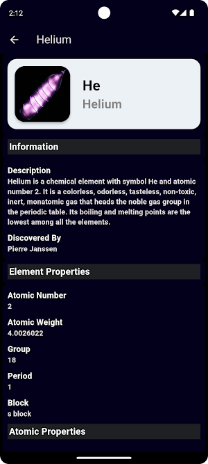 Periodic Table all Elements Screenshot 3