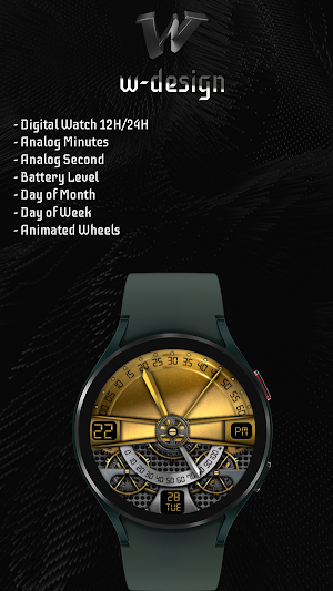 W-Design WOS107 - Watch Face Screenshot 1