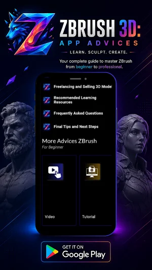 ZBrush 3D: App Advices Screenshot 3