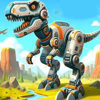 Dino Robot Transformation Game