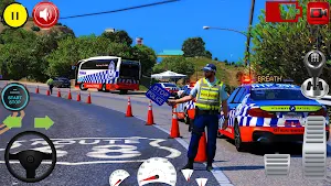 US Police Bus Simulator Games Screenshot 0
